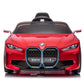BMW I4 12V RIDE - ON | 2 MOTORS | EVA WHEELS | LEATHER SEAT | RED - Marah Kids
