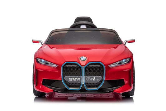 BMW I4 12V RIDE - ON | 2 MOTORS | EVA WHEELS | LEATHER SEAT | RED - Marah Kids