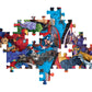 Clementoni Puzzle Marvel Heroes vs Villain 104-pieces