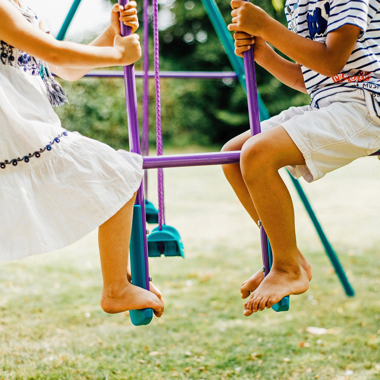 Plum - Jupiter Swing Set