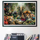 Clementoni Puzzle HQC Mystic Jungle+Poster 1000 - pieces - Marah Kids