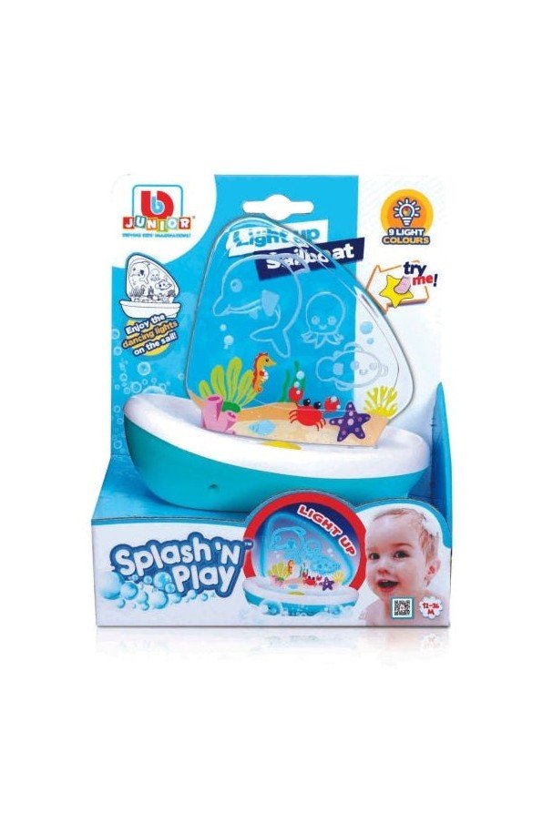 Bburago Junior Splash 'N Play Light Up Sail Boat - Marah Kids