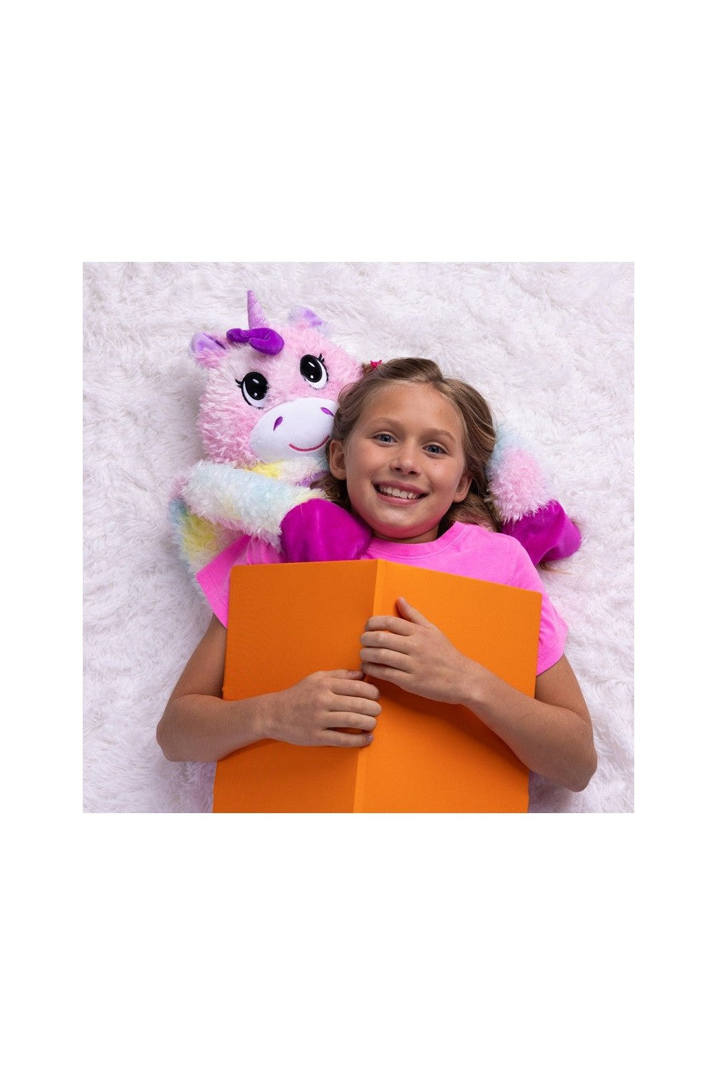 Little Big Hugs Unicorn Hugging Plush Toy