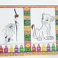 Disney Color By Number Lion King