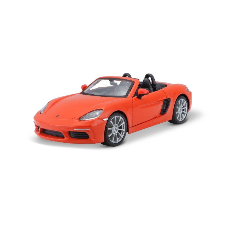 Bburago 1:24 Scale Porsche 718 Boxster Ã¢â‚¬â€œ Orange