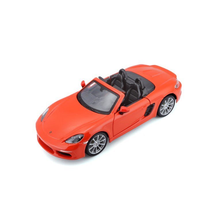 Bburago 1:24 Scale Porsche 718 Boxster Ã¢â‚¬â€œ Orange - Marah Kids