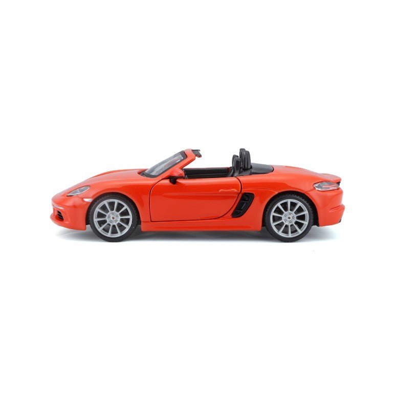 Bburago 1:24 Scale Porsche 718 Boxster Ã¢â‚¬â€œ Orange - Marah Kids