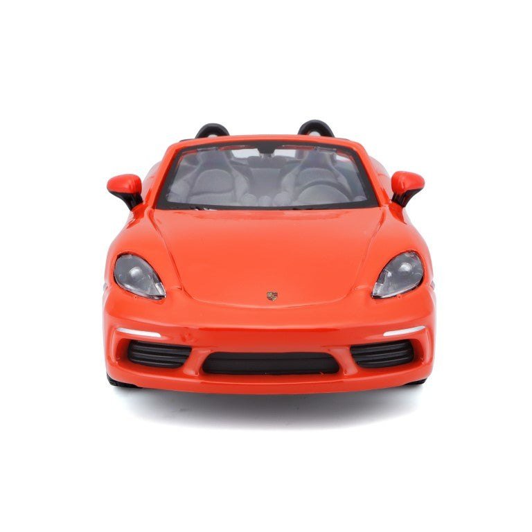 Bburago 1:24 Scale Porsche 718 Boxster Ã¢â‚¬â€œ Orange - Marah Kids