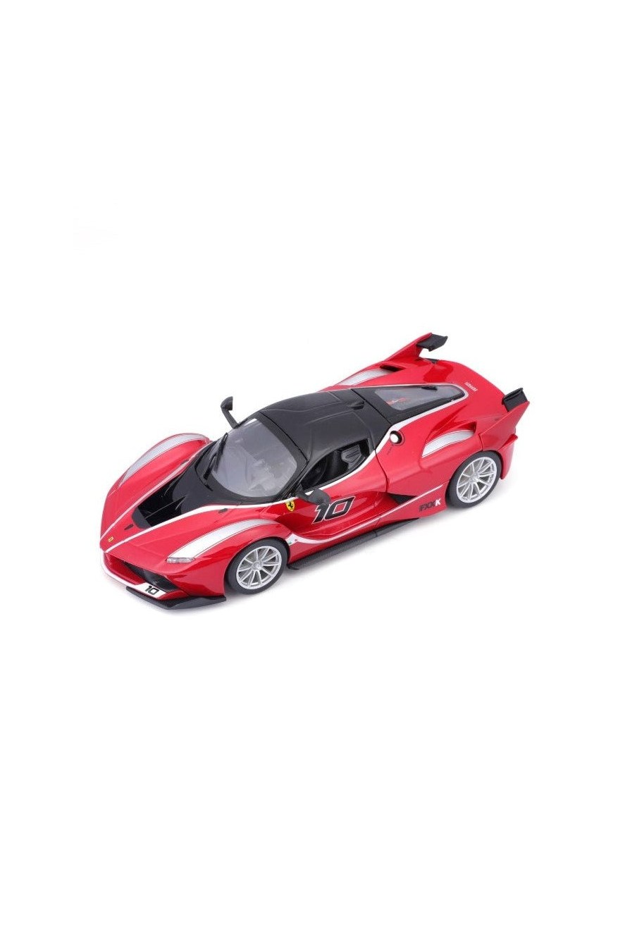 Bburago 1/24 Ferrari FXX-K #10 Diecast Model Car (Red)