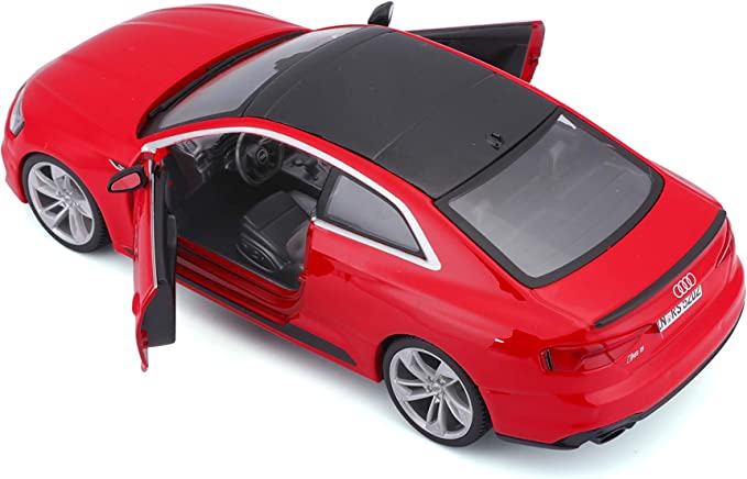 Bburago 1:24 Scale Audi A5 RS5 Coupe 2019 Ã¢â‚¬â€œ Red