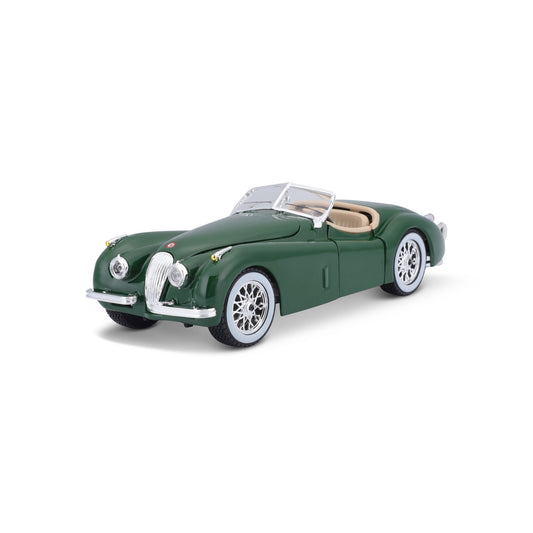 Bburago 1:24 Scale Jaguar XK 120 Roadster (1951) Ã¢â‚¬â€œ Green