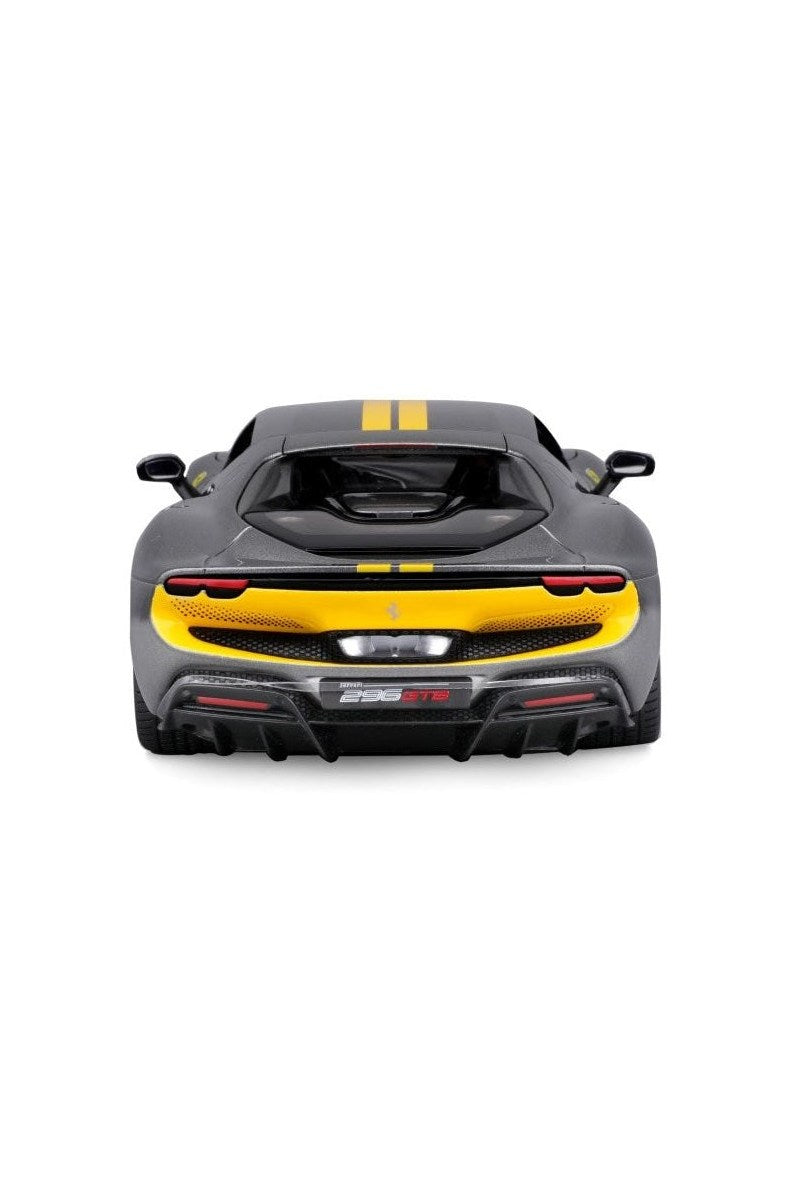 Bburago Ferrari 296 GTB Assetto Fiorano Grey Diecast Model
