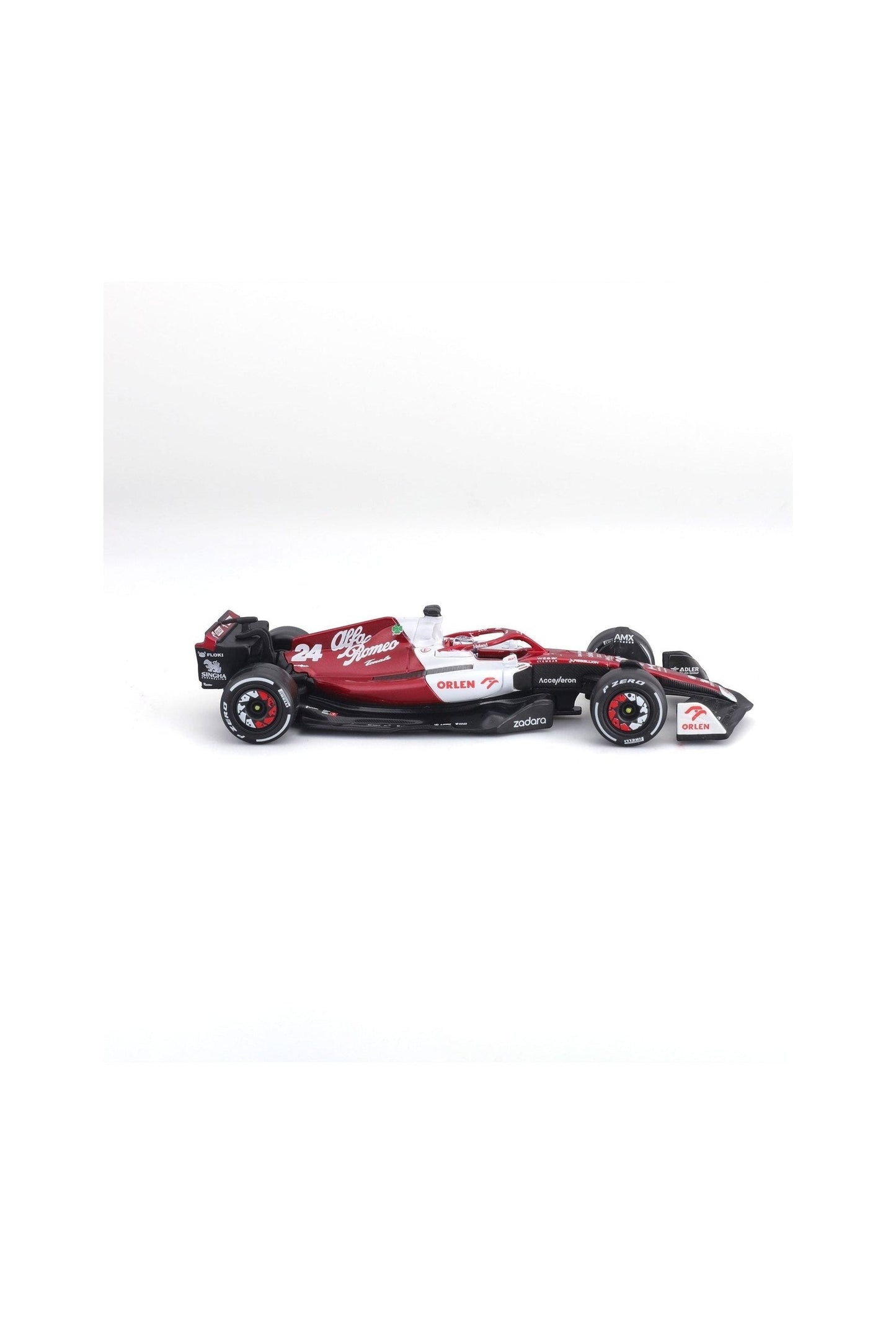 Bburago 1/43 Scale Model - Alfa Romeo F1 Team Orlen C42 #24