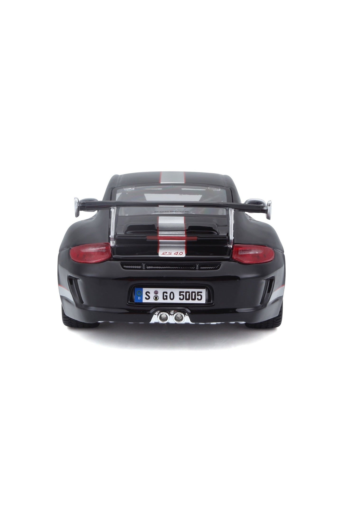 Bburago 1:18 Scale Porsche 911 GT3 RS 4.0 Black Diecast Model Car