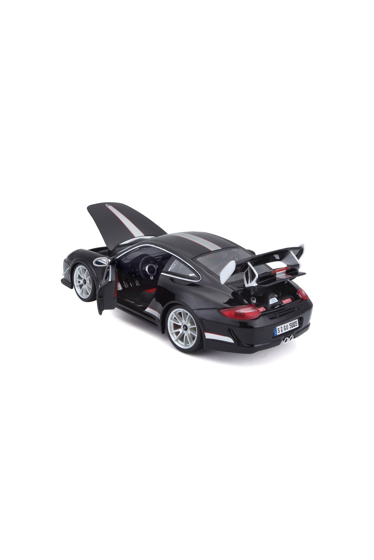 Bburago 1:18 Scale Porsche 911 GT3 RS 4.0 Black Diecast Model Car