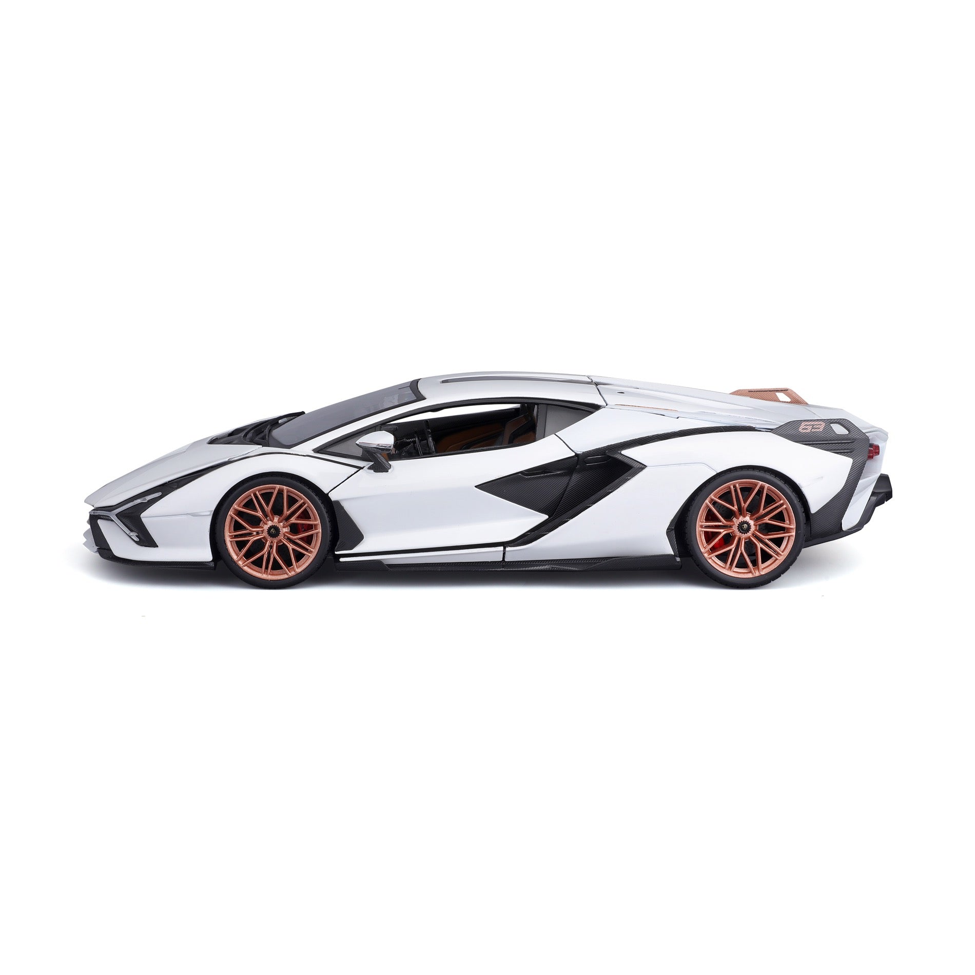 Bburago Lamborghini Sian FKP 37 Bianca 1:18 - Marah Kids