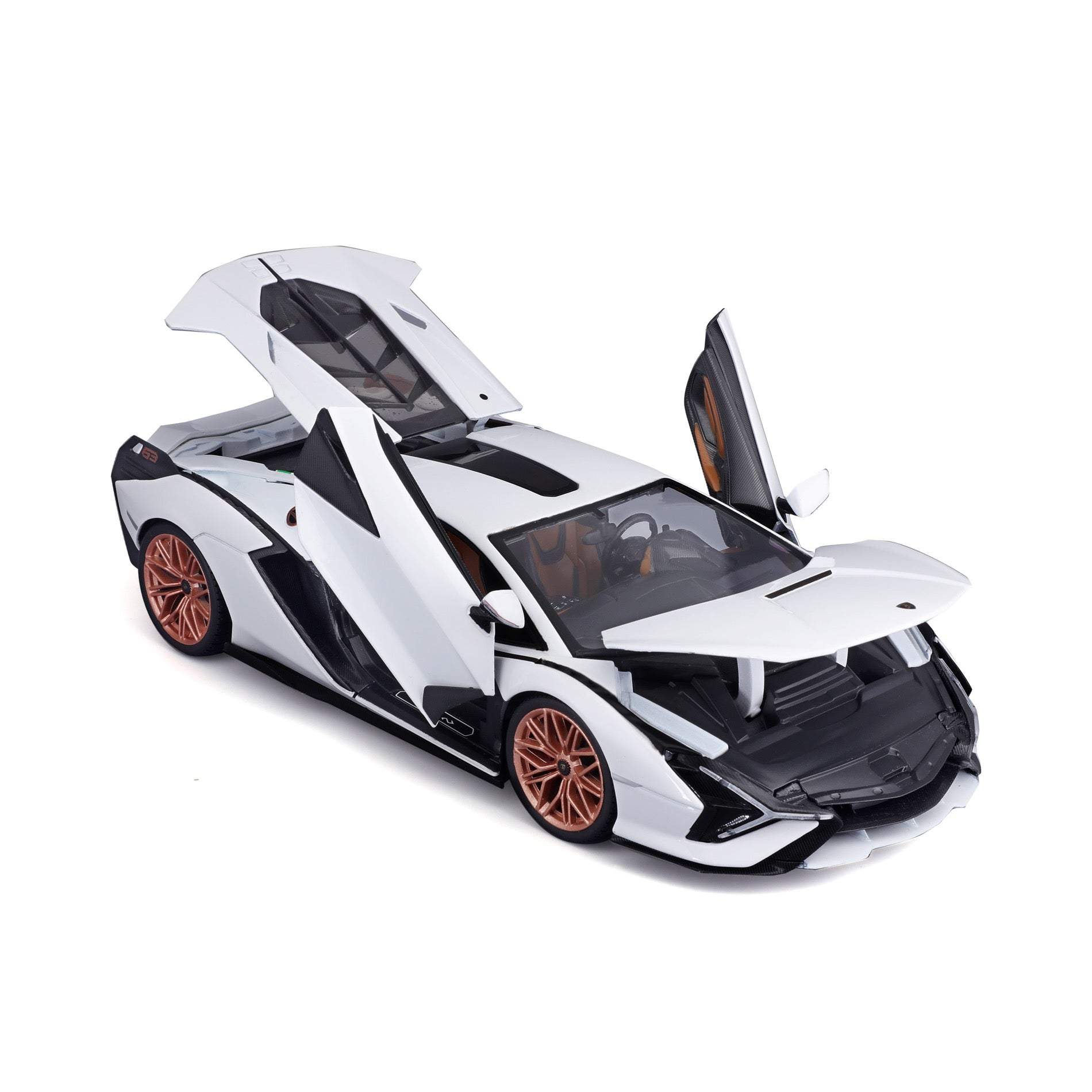 Bburago Lamborghini Sian FKP 37 Bianca 1:18 - Marah Kids