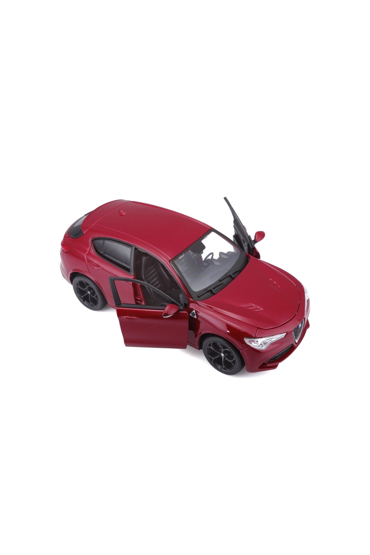 Bburago 1:24 Scale Alfa Romeo Stelvio Ã¢â‚¬â€œ Red