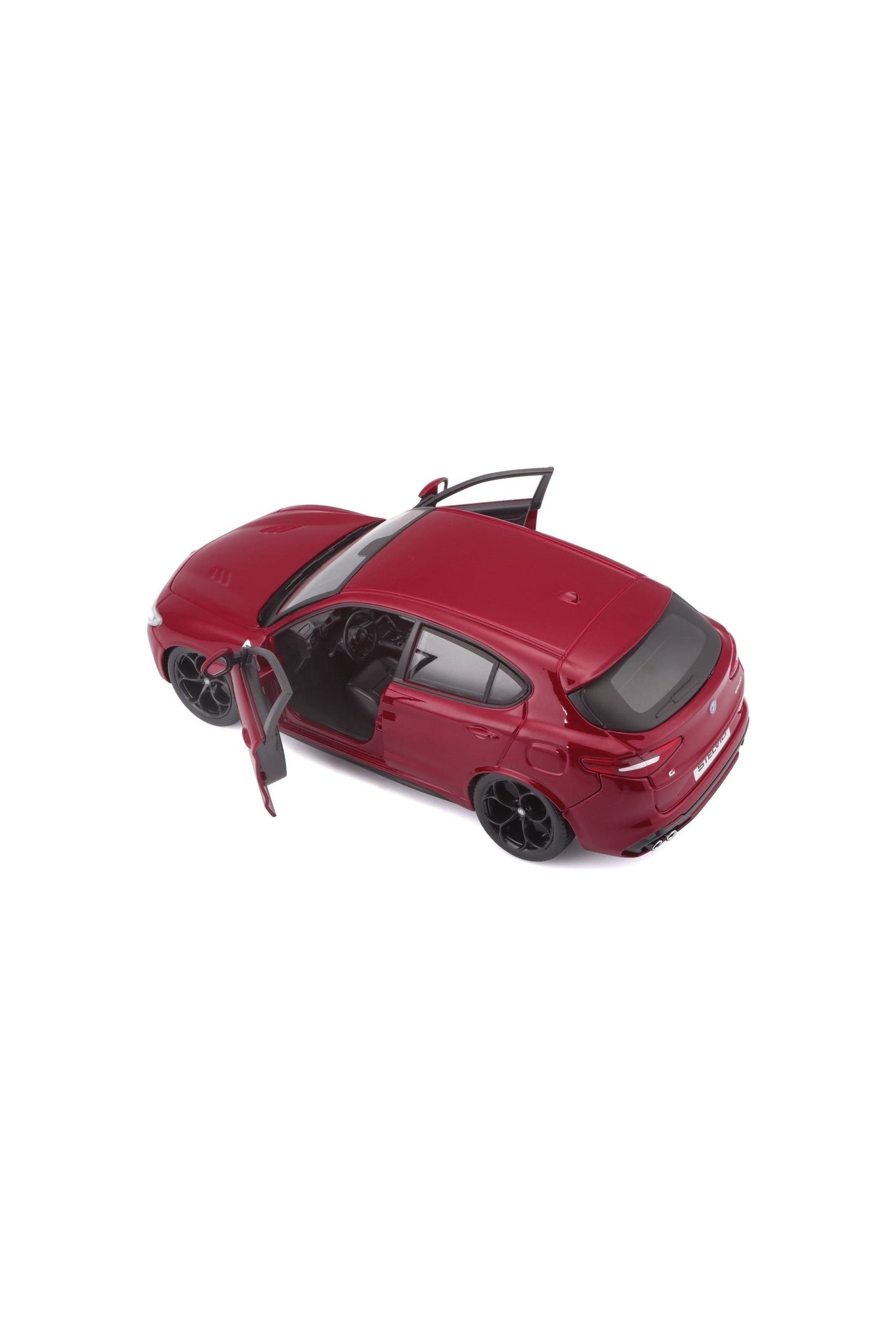 Bburago 1:24 Scale Alfa Romeo Stelvio Ã¢â‚¬â€œ Red
