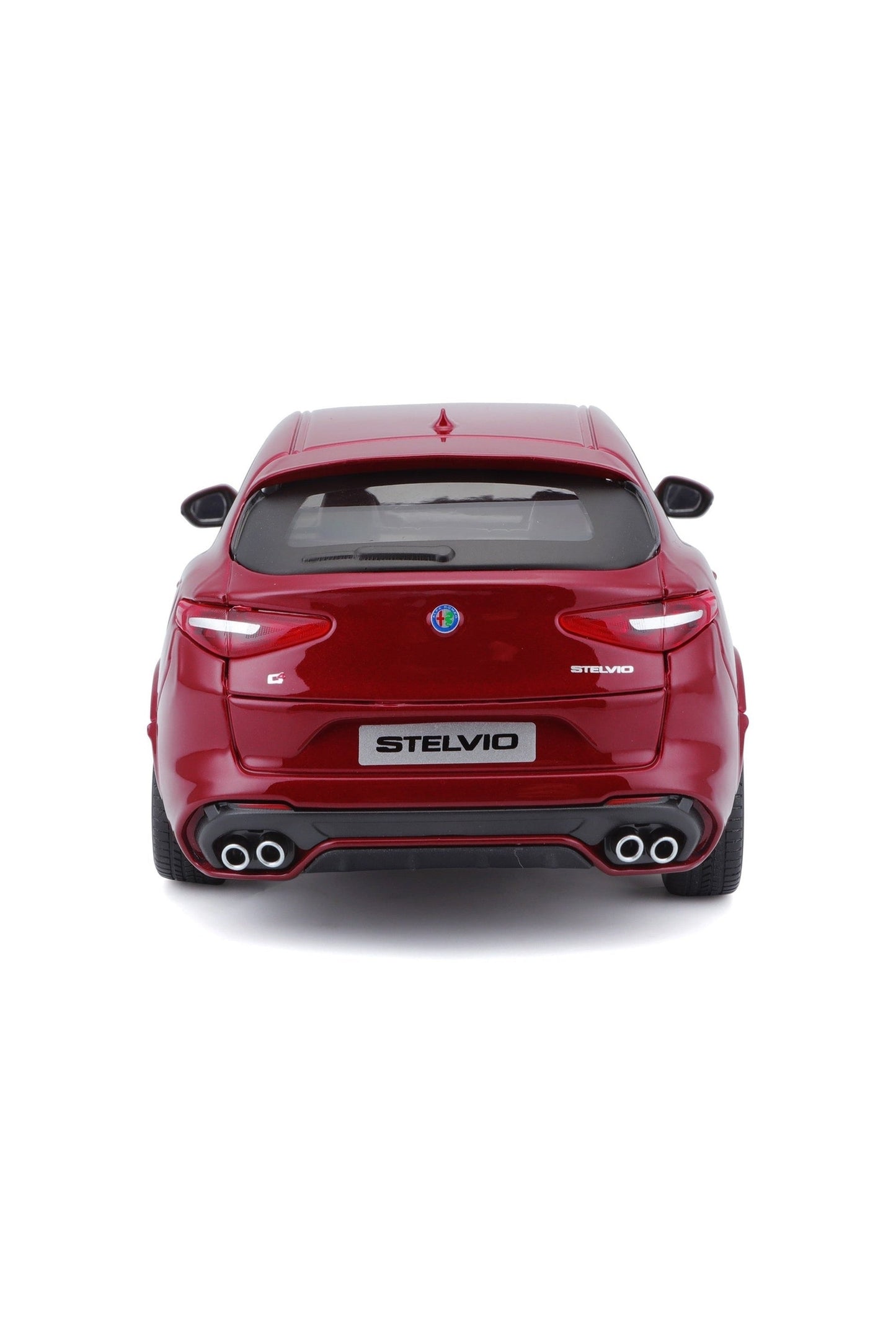 Bburago 1:24 Scale Alfa Romeo Stelvio Ã¢â‚¬â€œ Red