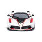 Bburago 1/24 Ferrari FXX-K #75 Diecast Model Car (White)