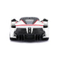 Bburago 1/24 Ferrari FXX-K #75 Diecast Model Car (White)