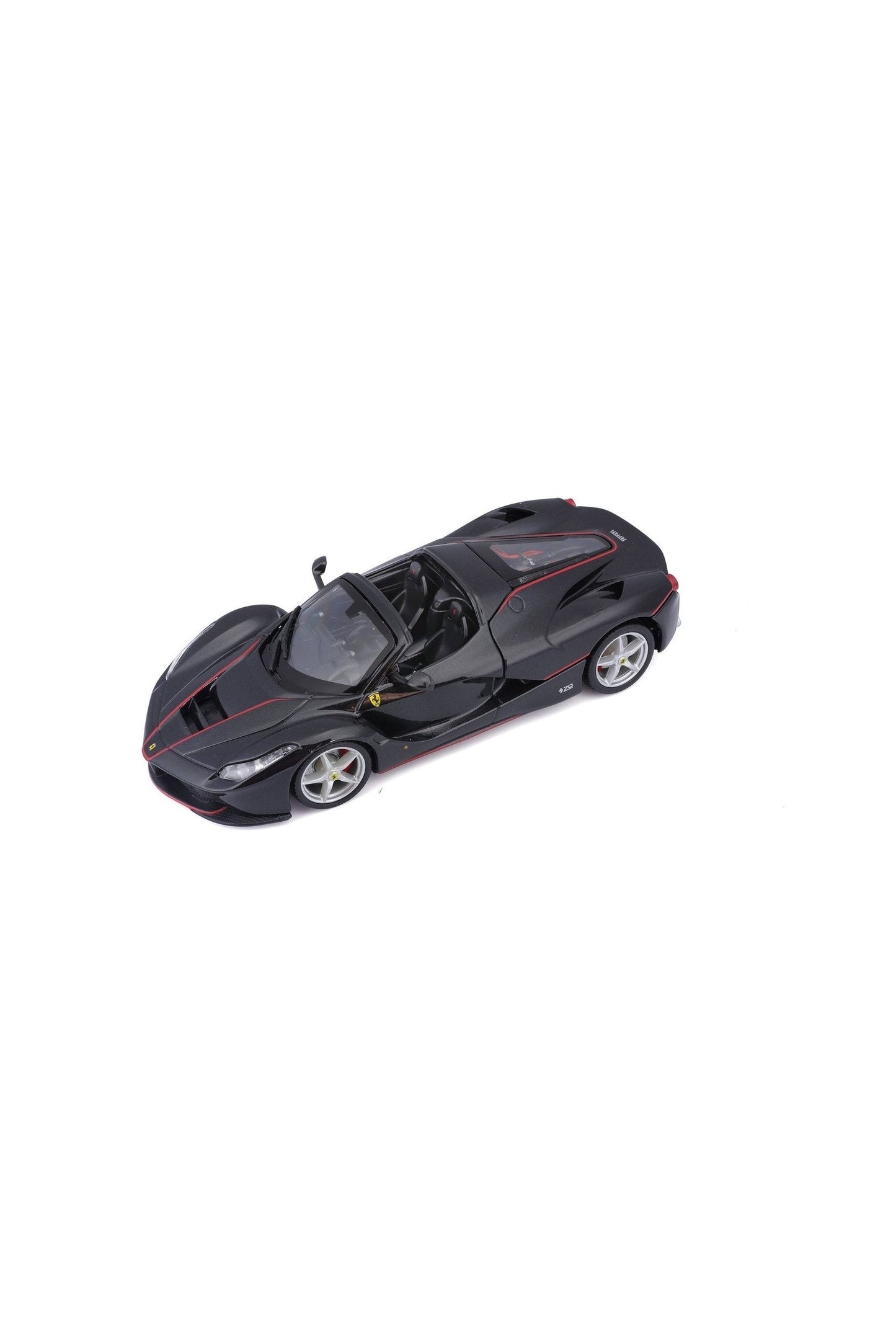Bburago 1/24 LaFerrari Aperta Nera R &amp; P (بدون حامل)