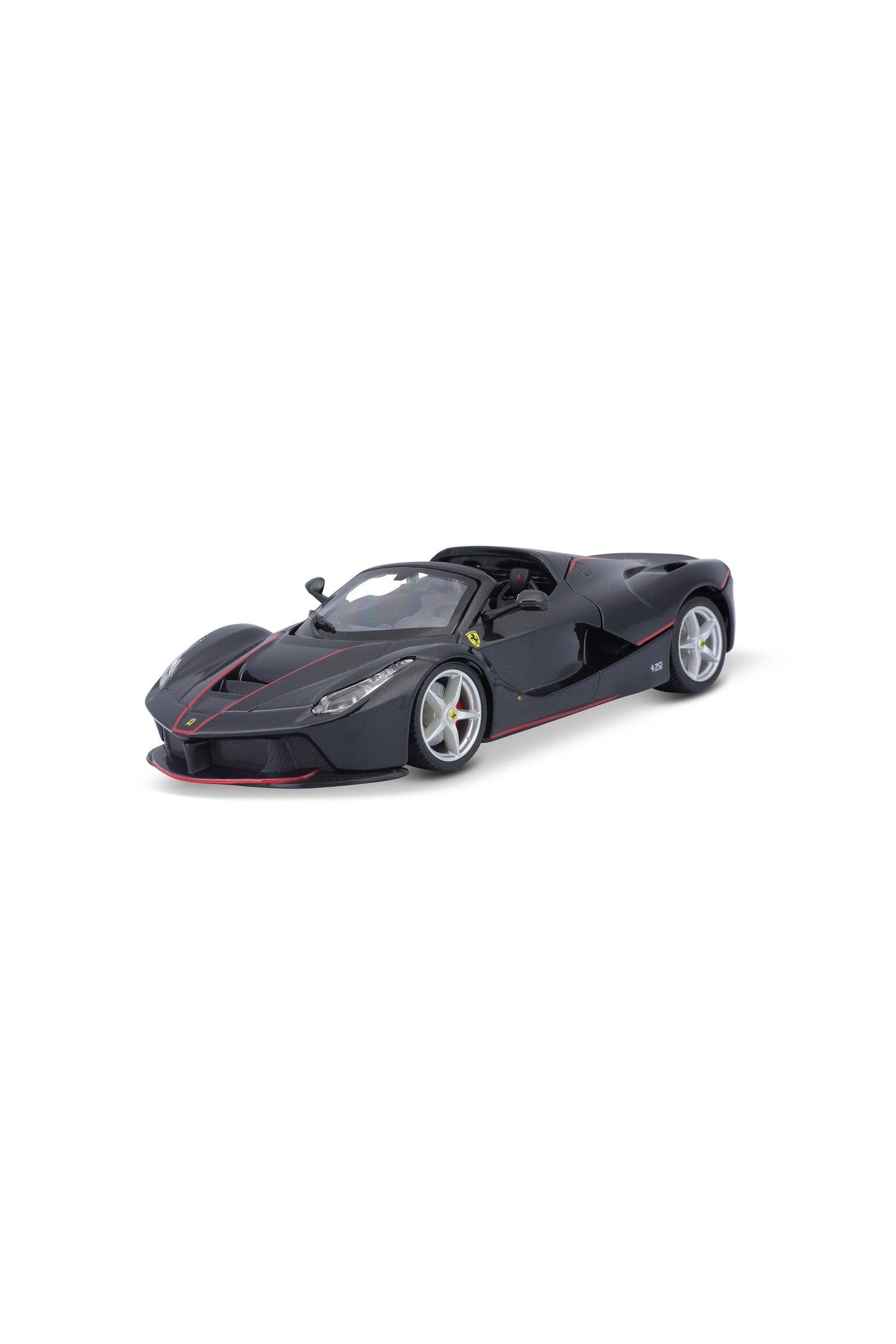 Bburago 1/24 LaFerrari Aperta Nera R &amp; P (بدون حامل)