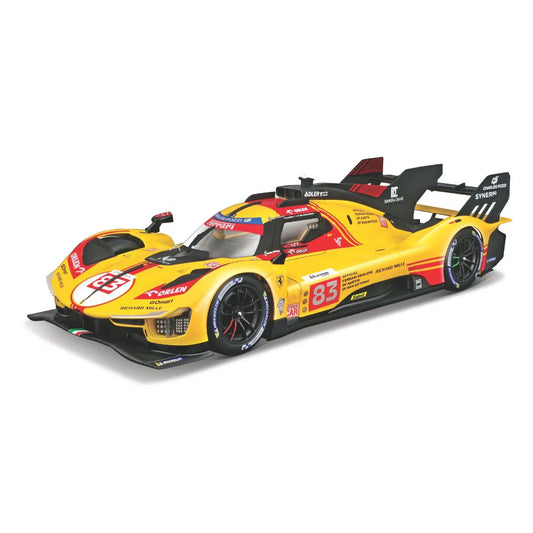 Bburago 1:18 Ferrari Racing - 499P (24h LE MANS Hypercar 2024) (AF CORSE TEAM)