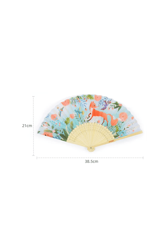 Handheld Foldable Fan - Fox