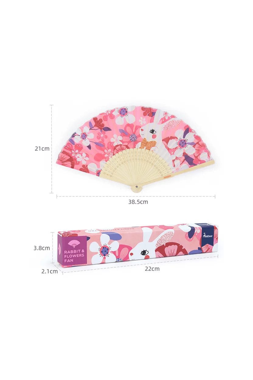 Handheld Foldable Fan - Rabbit