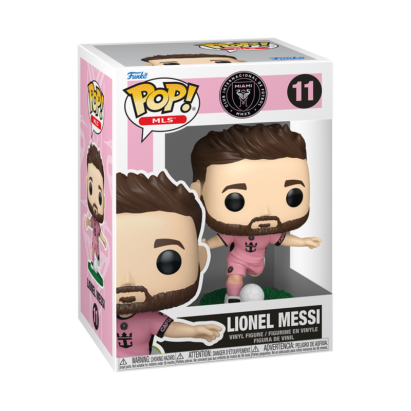 Pop! Football: Inter Miami - Lionel Messi (Pink Kit)