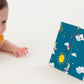 Taf Toys Tummy-Time Baby Mirror Book | High Contrast Sensory Toy, 0M+