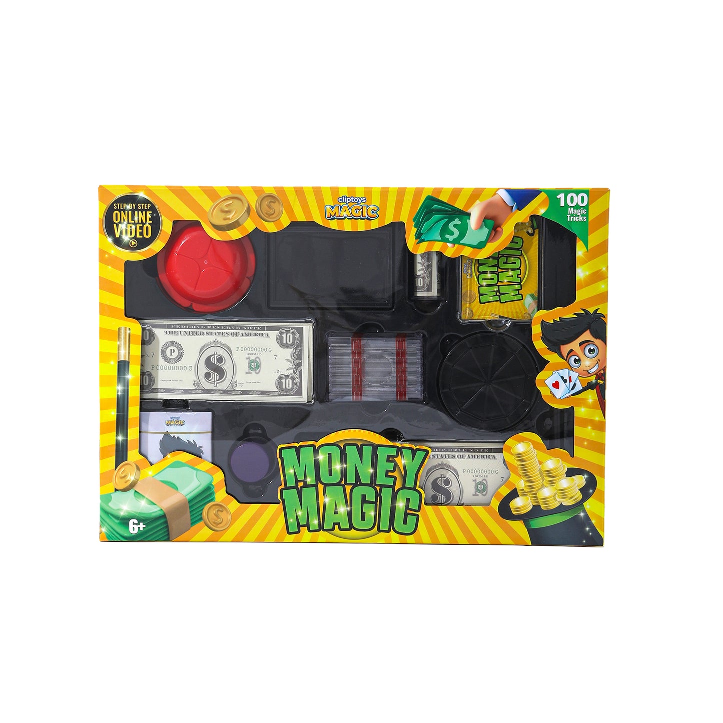 Clip Toys - Money Magic - Marah Kids
