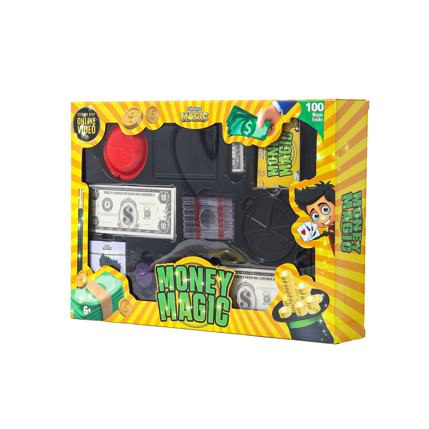Clip Toys - Money Magic - Marah Kids