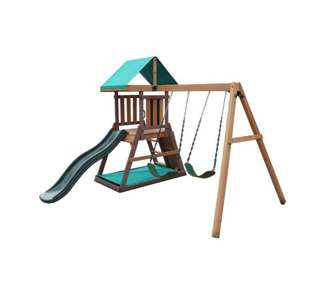 Mountpeak - Matterhorn Swing Set & Playhouse