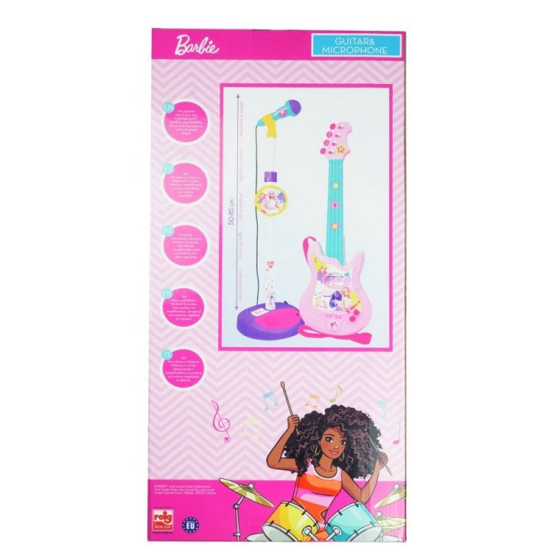 Barbie Microphone And Guitar Set - Marah Kids