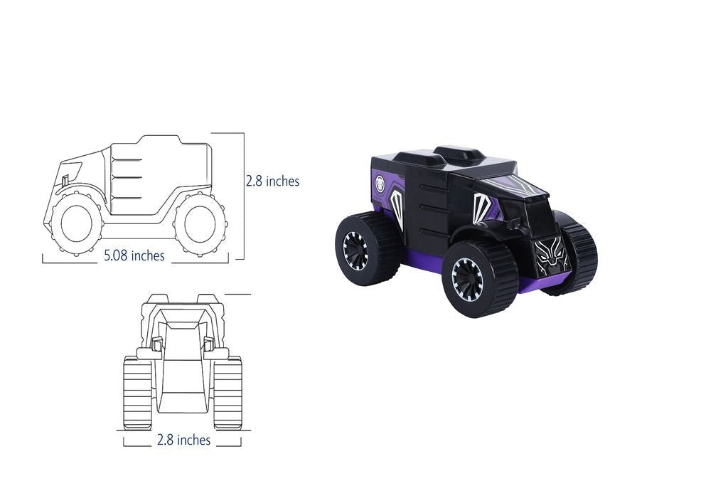 Mondo Marvel Mm Truck B.Panther - Marah Kids