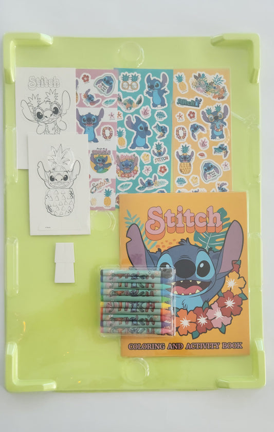 Disney Stitch Super Activity
Color,Sticker&Design Set