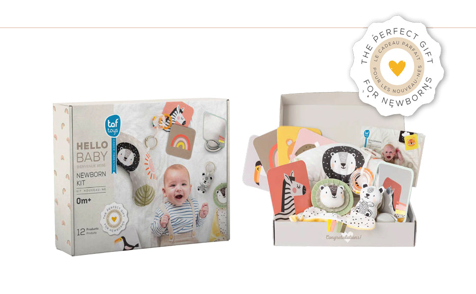 Taf Toy - Hello Baby Newborn Developmental Toy Kit - 12 Pcs