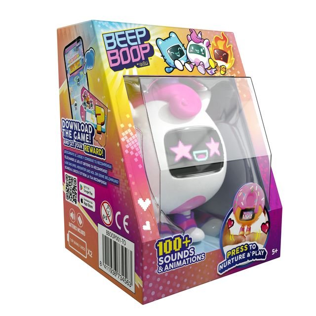 Beepboop Interactive Pet Figures Assorted - 1 Piece - Marah Kids
