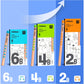 قلم رصاص مثلثي 4B - 6 قطع