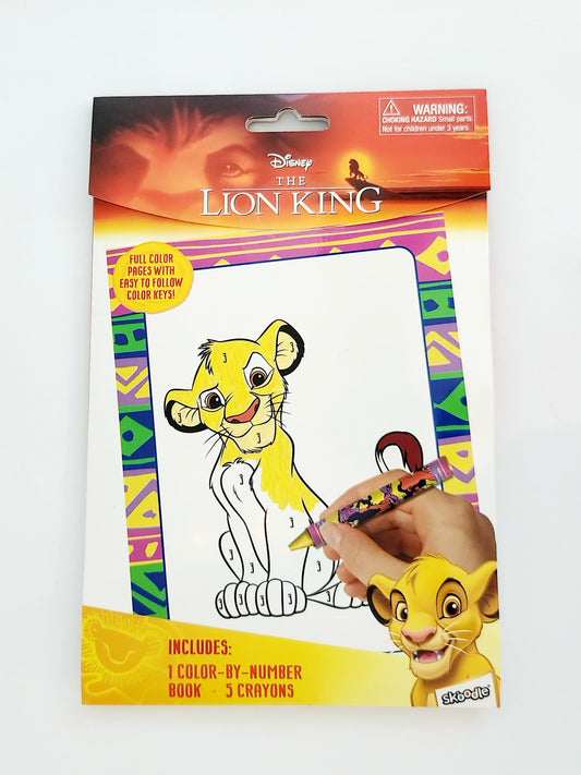 Disney Color By Number Lion King