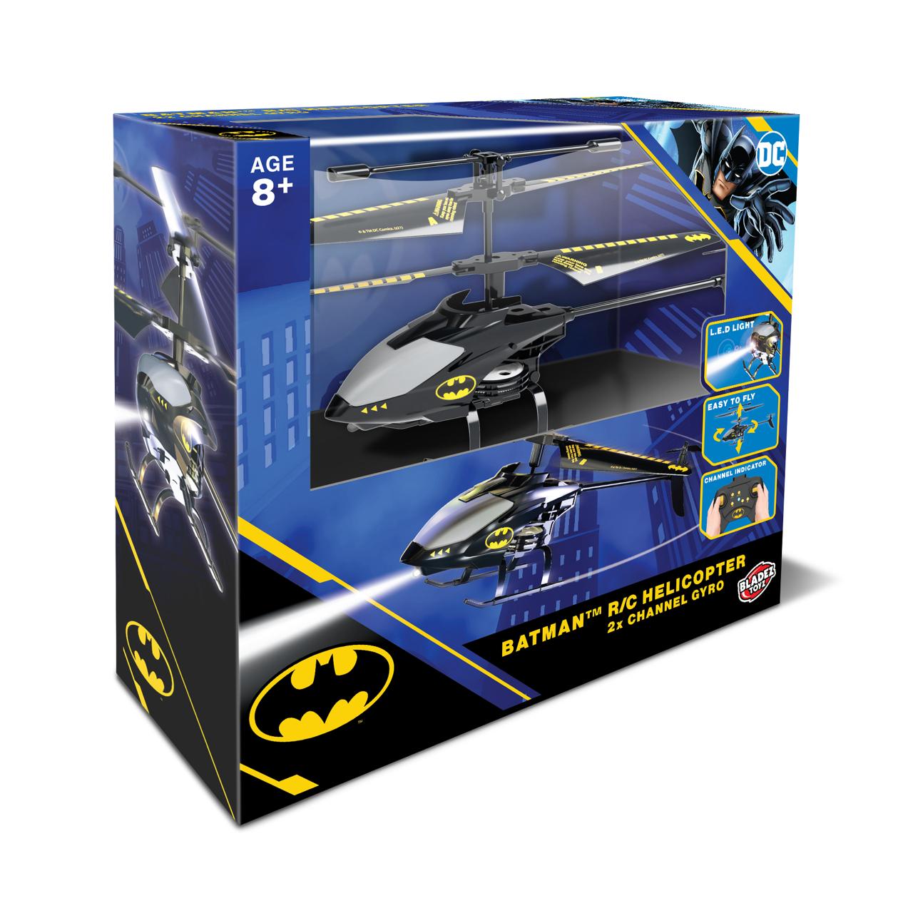 Rc Batman Gyro 2Ch Helicopter - Marah Kids