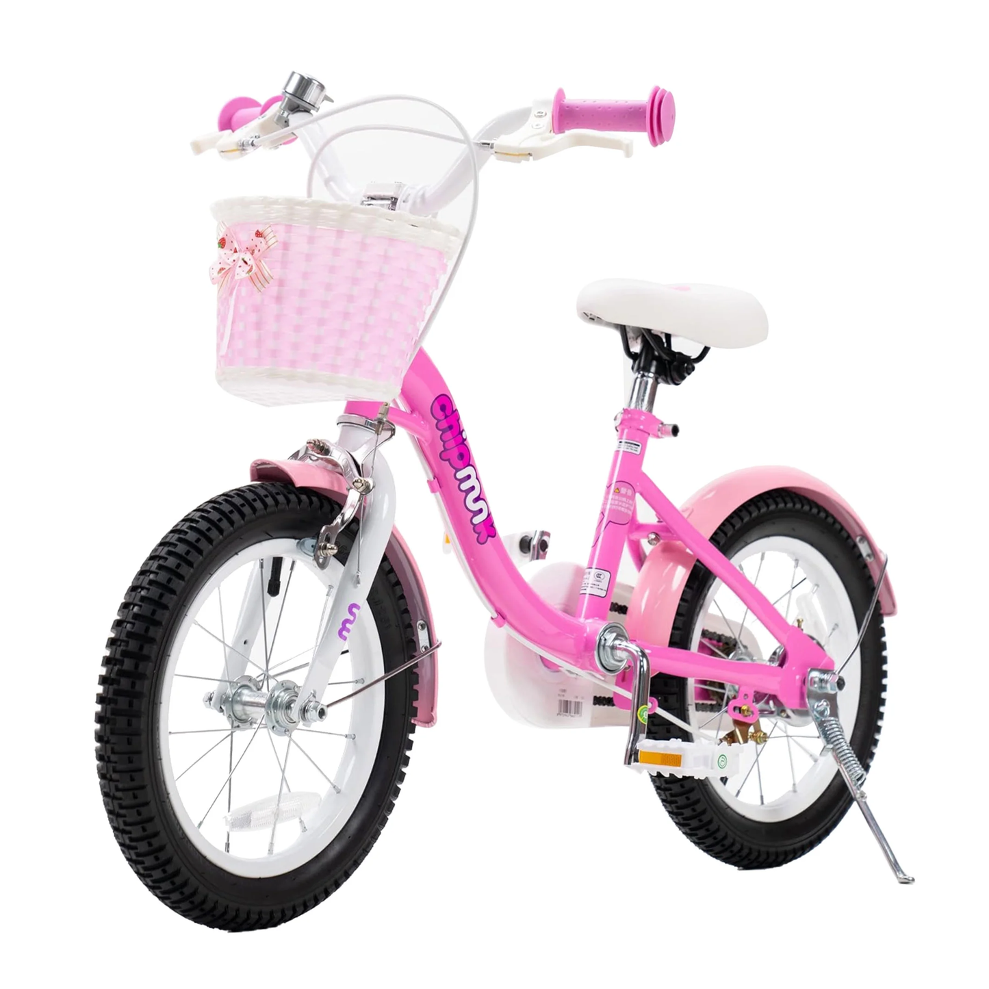 Chipmunk - RoyalBaby MM 16 Inch Bicycle - Pink