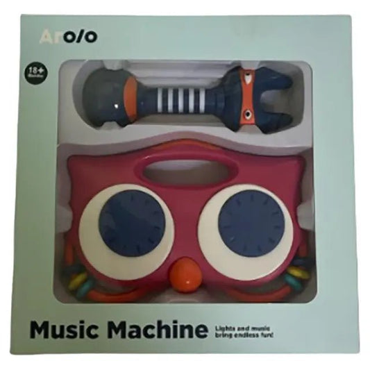 Arolo Baby Player Rattle Owl Music Box - Marah Kids