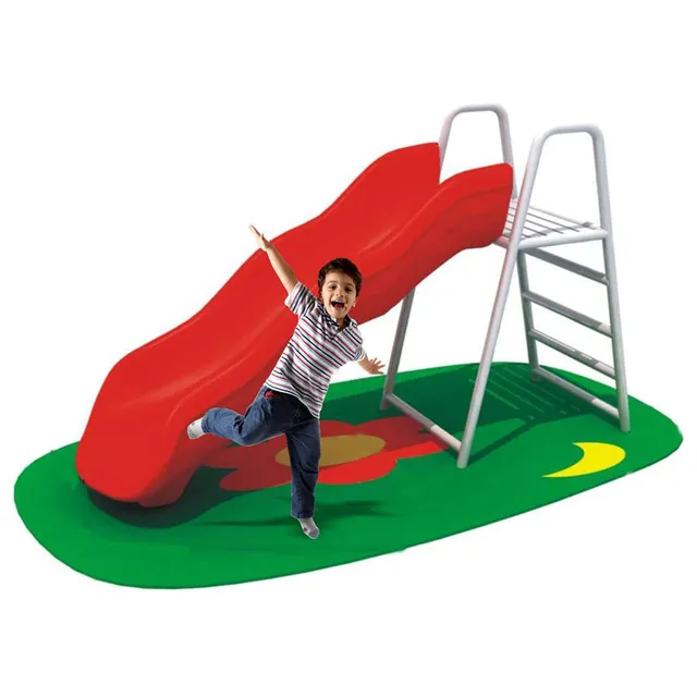 Gambol - Metal Small Play Slide for Kids - 130cm - Red - image 4