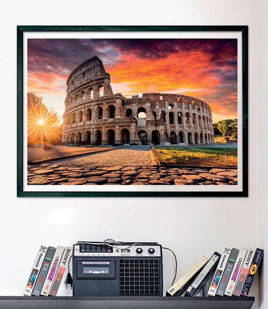 Clementoni Puzzle HQC Roman Sunset+Poster 1000-pieces