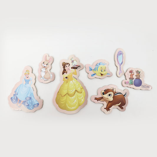 Disney Princess-Wooden Magnetic Characters