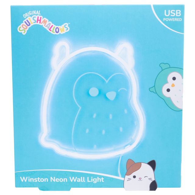 Fizz Creation Squishmallows Winston Neon Wall Light Usb Powered - Marah Kids